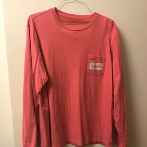 vineyard vines pink whale shirt Size Large